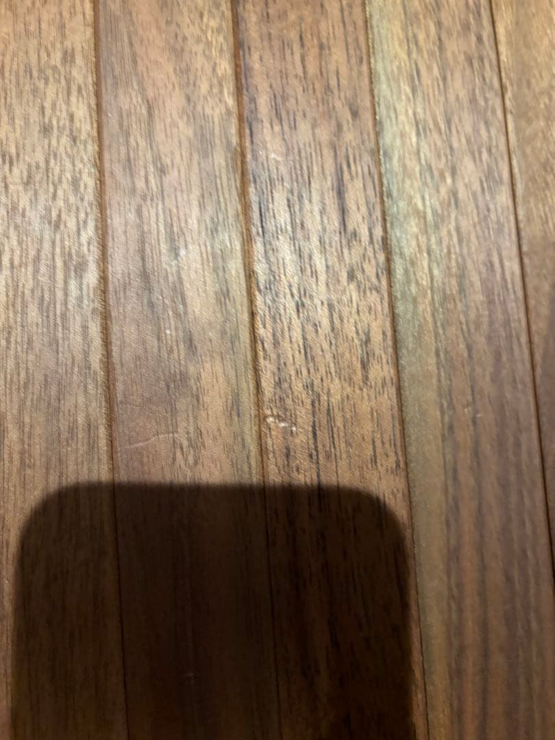 ま*ー様 what we want ロールテーブル　ウォールナット　大