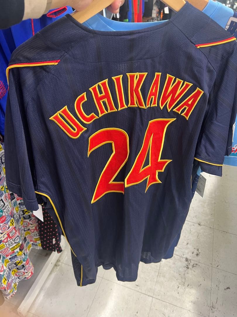 【希少】侍ジャパン　内川聖一　ミズノ　ユニフォーム　刺繍　Lサイズ　匿名配送