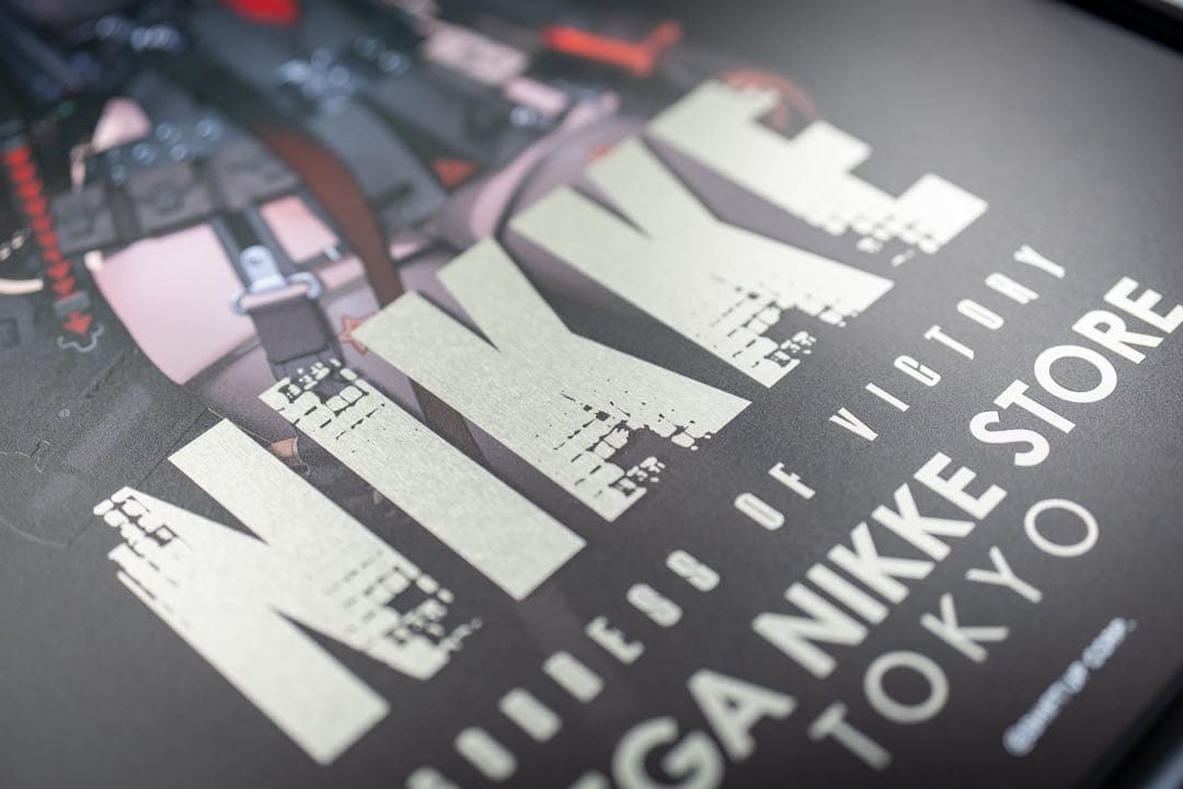 勝利の女神：NIKKE メタルポスター ラピ：レッドフード