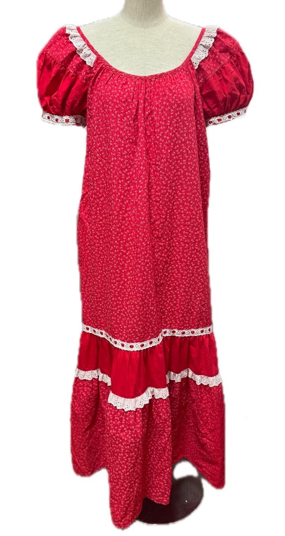 1980s ビンテージ ムームー 　タグなし