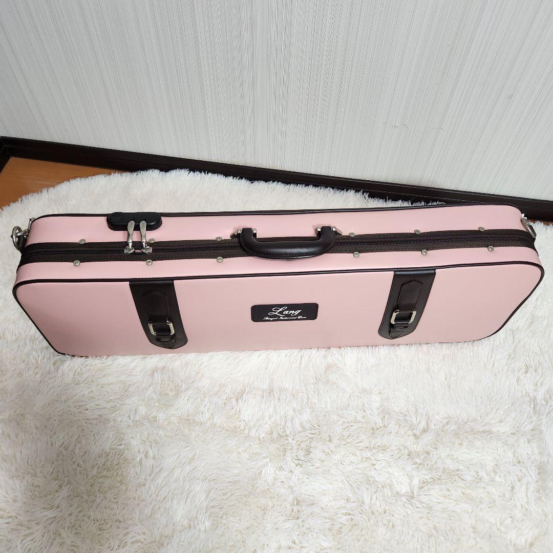 【入手困難】Lang CK-66 バイオリン用ケース 湿度計 温度計付き ピンク