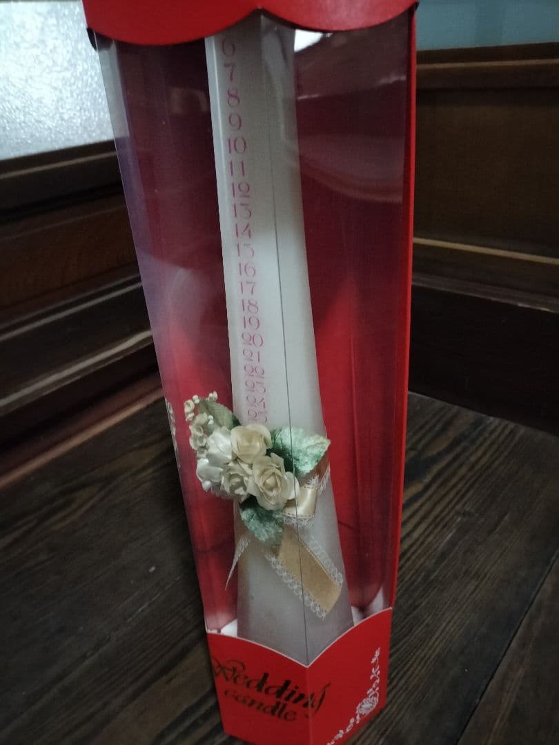 ウエディングキャンドルのようです。説明必読ください