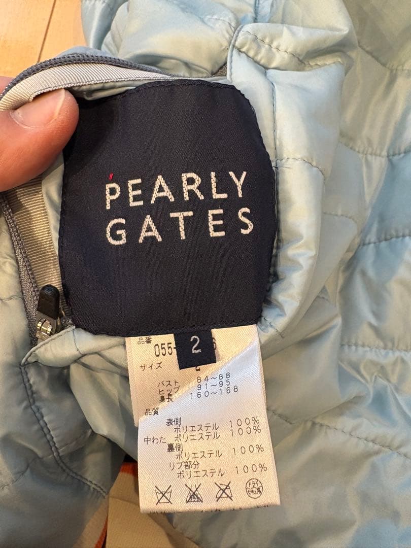 PEARLY GATES パーリーゲイツ　リバーシブルダウン　サイズ2