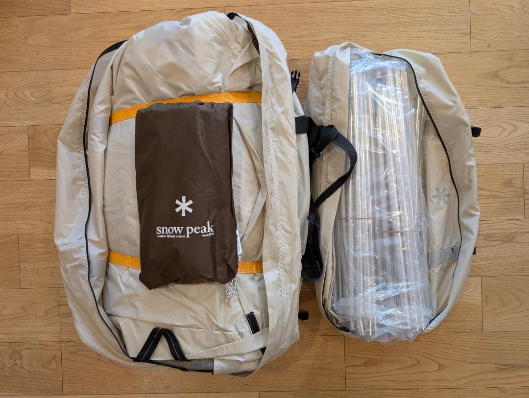 【未使用】スノーピーク ランドロック アイボリー（グランドシート付き）