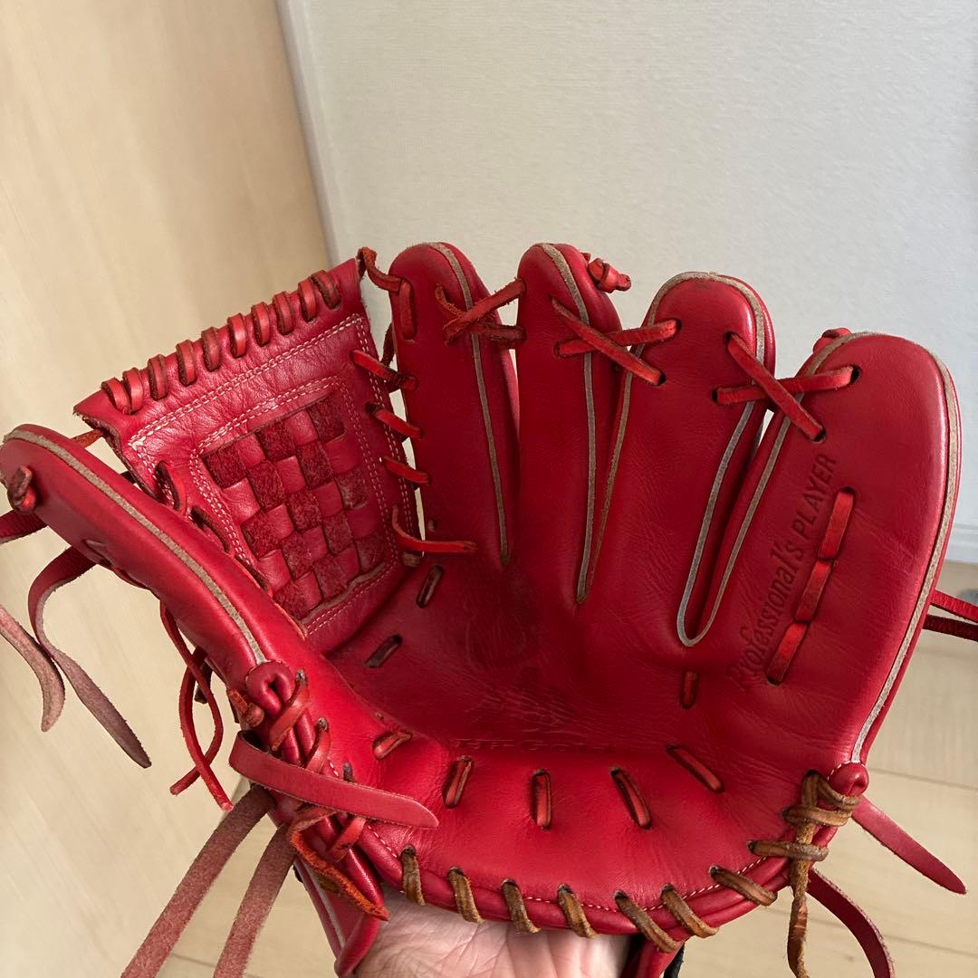 Kiwami プロフェッショナルプレイヤー用 レッドグローブ