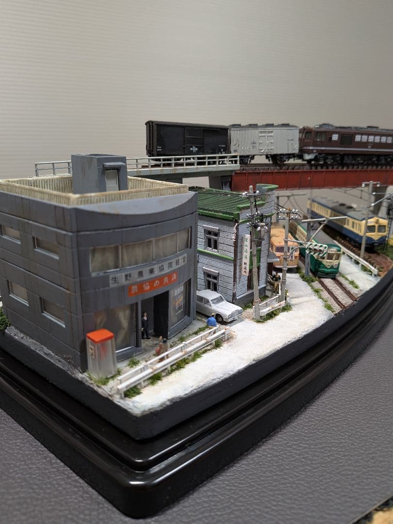 No.57鉄道Nゲージジオラマ車両、貨車 バス等付き