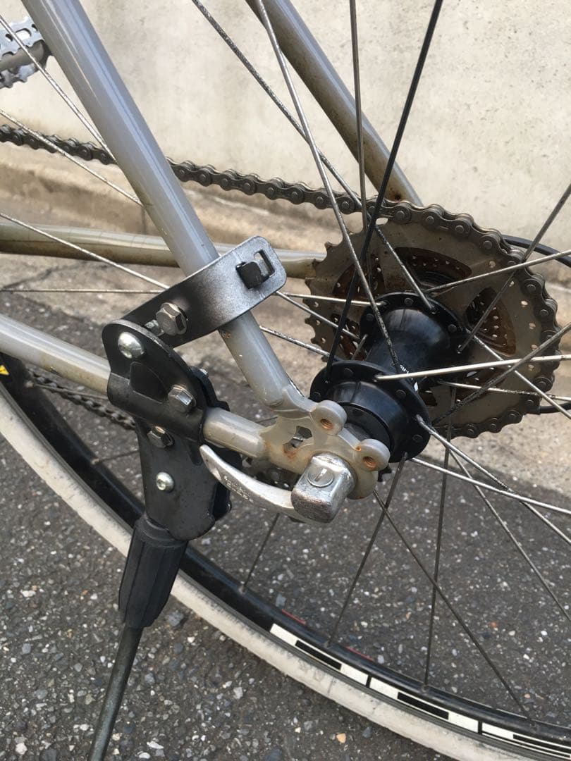 クロスバイク ロードバイク 自転車 整備済み チャリ ギヤ ロード カスタム