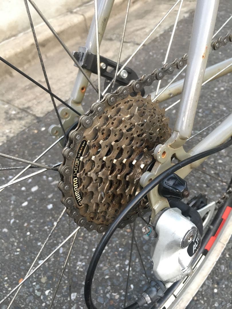 クロスバイク ロードバイク 自転車 整備済み チャリ ギヤ ロード カスタム