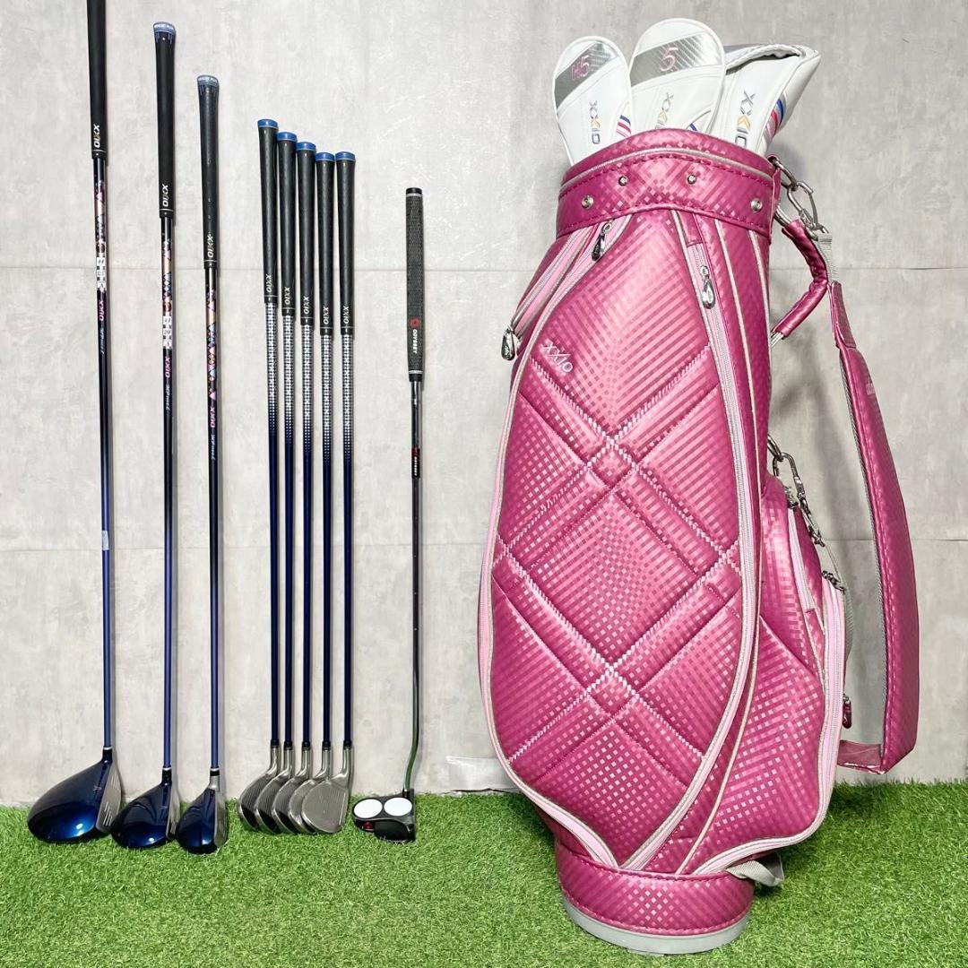 ゼクシオ XXIO MP1100 レディース A ゴルフクラブセット 9本 右用