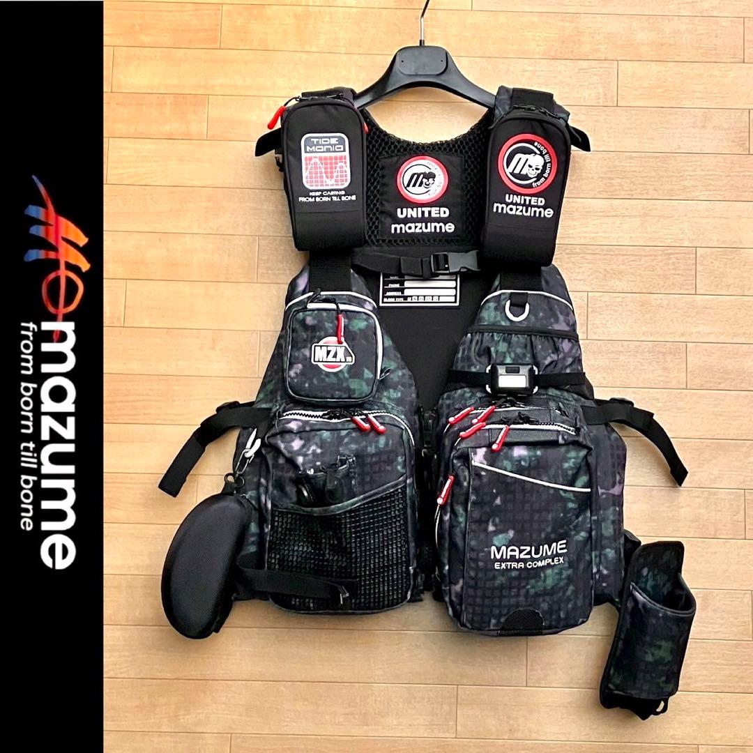 美品 MZX タイドマニア フローティングベスト ゲームベスト ライフジャケット