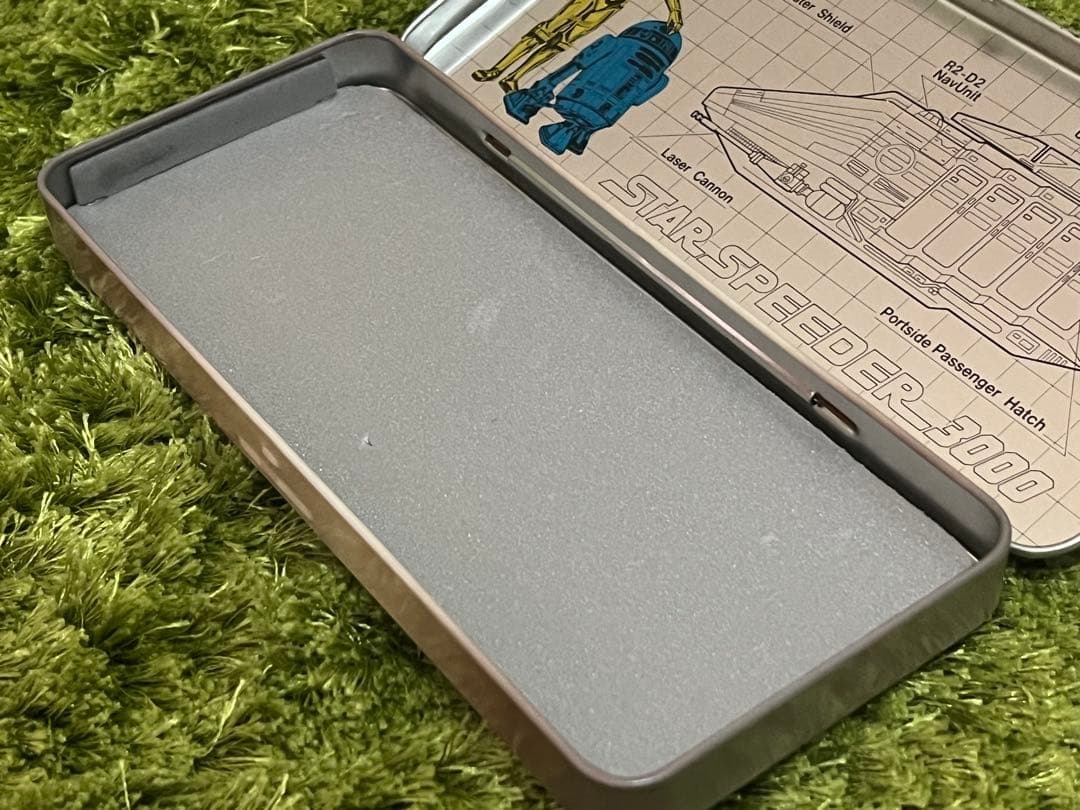 旧 スターツアーズ 缶ペンケース 鉛筆付き 東京ディズニーランド 1989