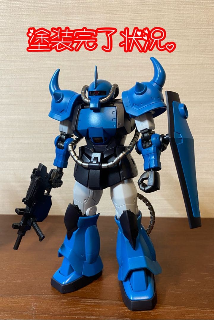 【ガンプラ完成品】　HG プロトタイプグフ　機動実証機　ブルーカラーVer.