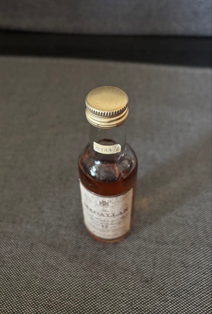 マッカラン12年　ミニチュアボトル　旧ラベル　未開封