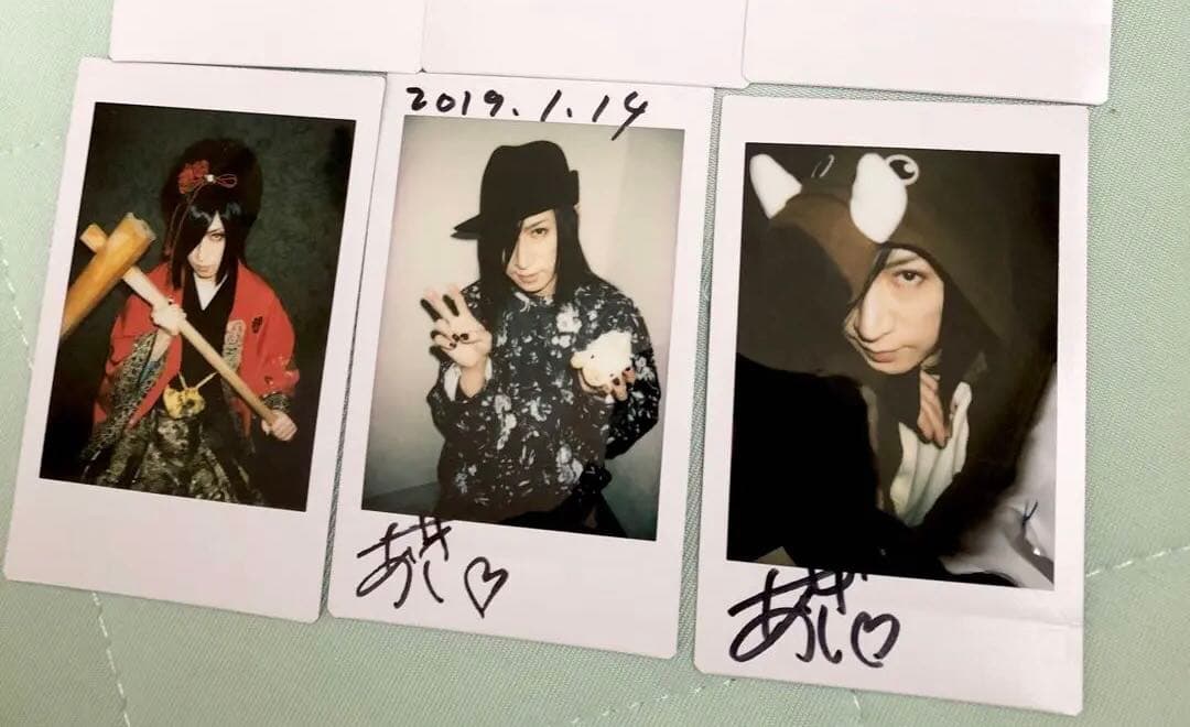 D　ASAGI 浅葱　チェキ　2019年　グッズ Ruiza Tsunehito