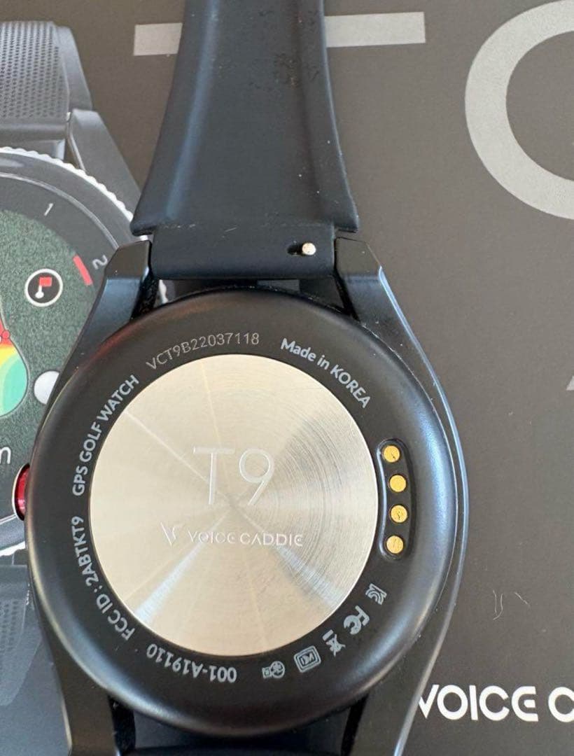 ボイスキャディ ゴルフナビ 時計 T9 VOICE CADDIE