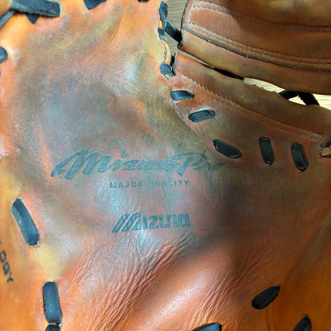 ミズノ ミズノプロ 一般軟式 ファーストミット 左投げ 美品