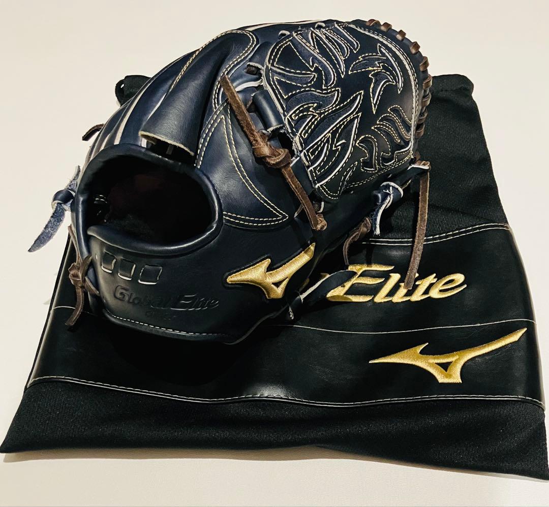 Mizuno Global Elite オーダーグローブ Dブルー