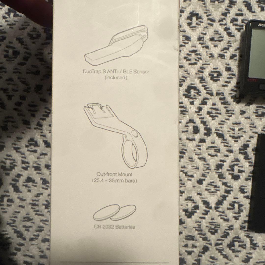 「ボントレガー」 ライドタイムエリートDUOTRAP S センサーセット