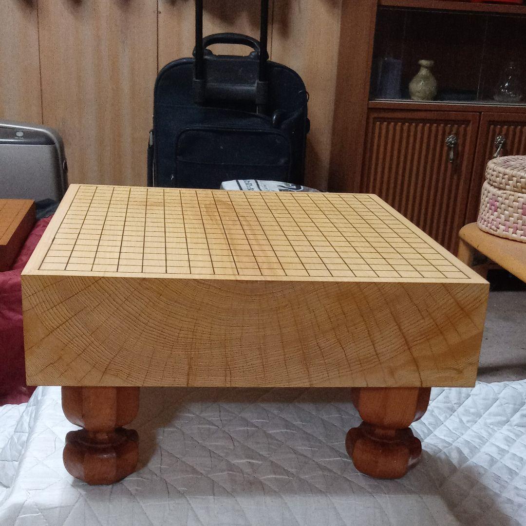 国産本榧の木足つき碁盤