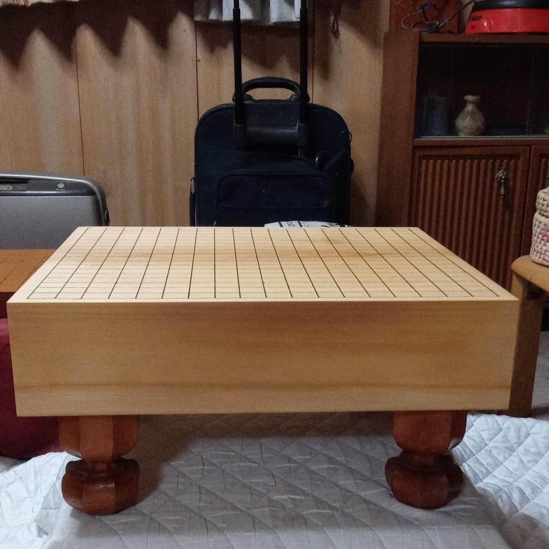 国産本榧の木足つき碁盤