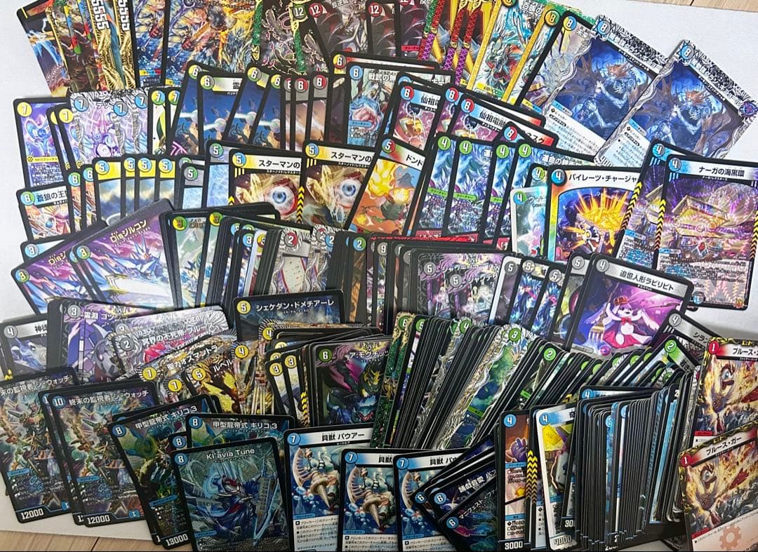 デュエルマスターズ引退品③ デッキ10種＋汎用カード約1750枚