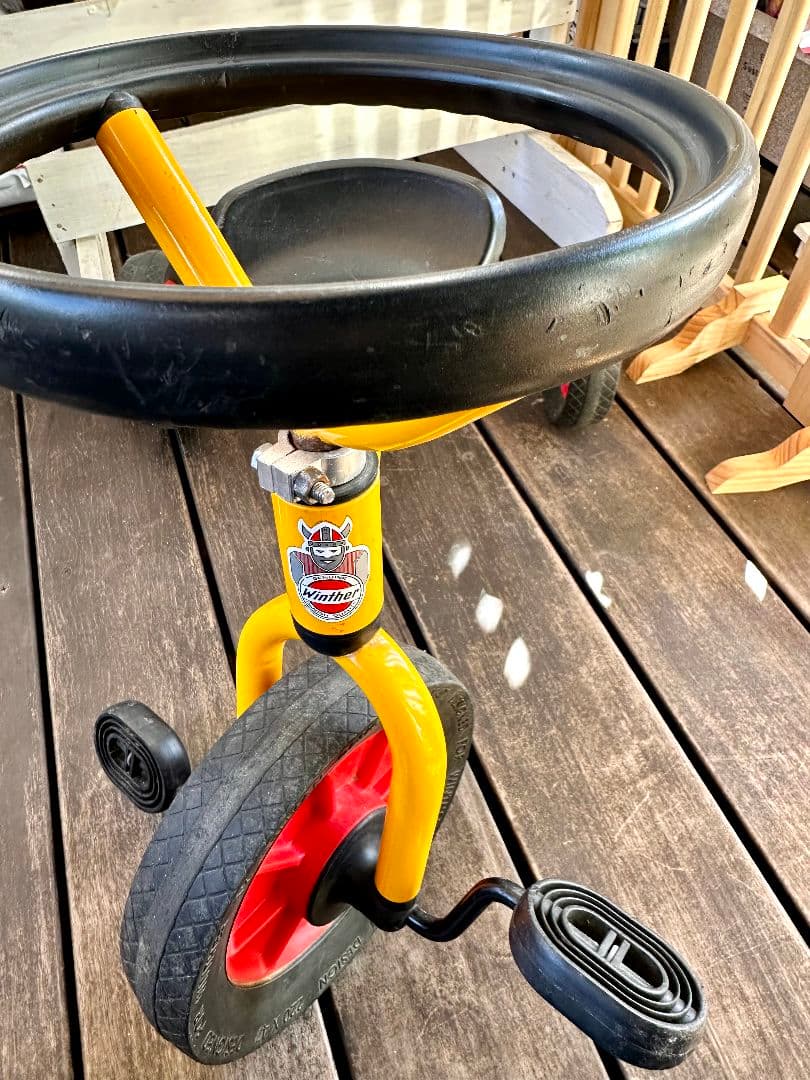 ボーネルンド　ウィンザー　三輪車　ペリカン三輪車丸ハンドル