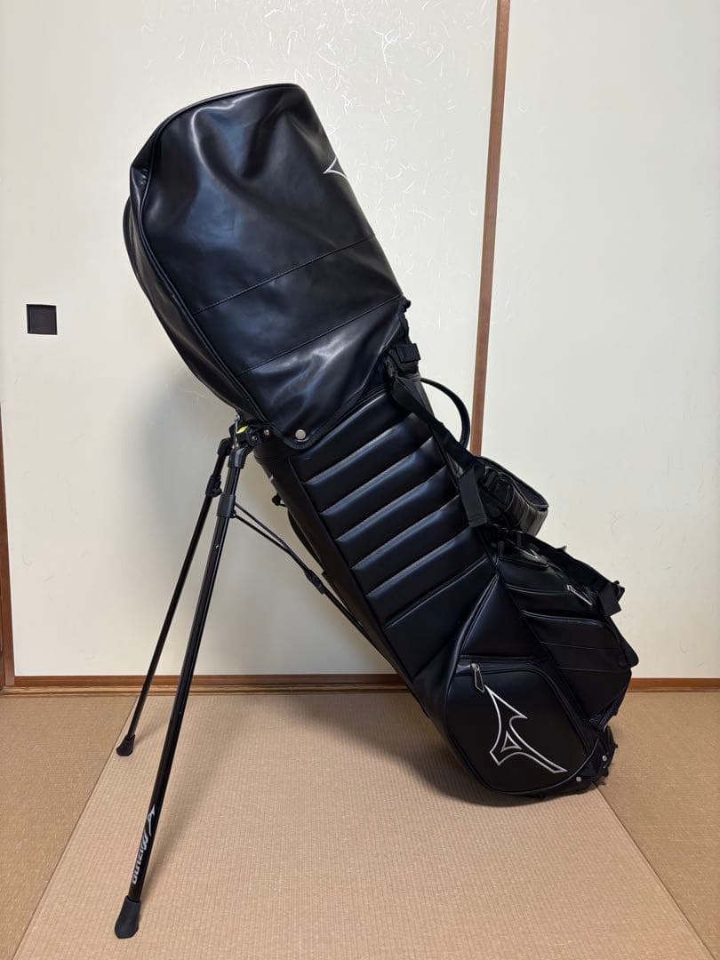 ミズノ　キャディバッグ　ツアースタッフ用プレミアムスタンドタイプ