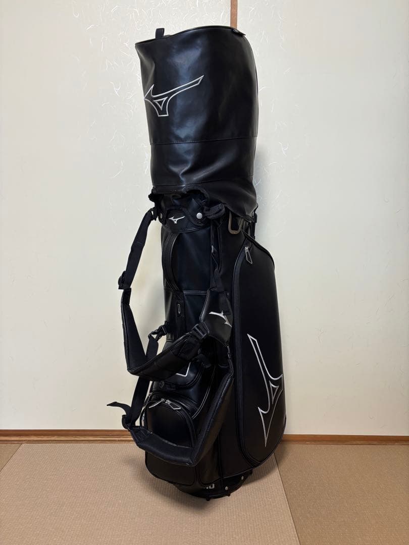 ミズノ　キャディバッグ　ツアースタッフ用プレミアムスタンドタイプ