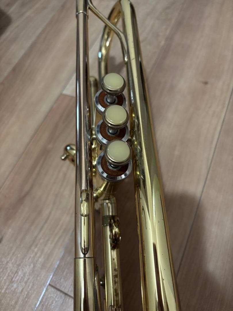 ヤマハ　ゴールドトランペット 本体 ケース付き
