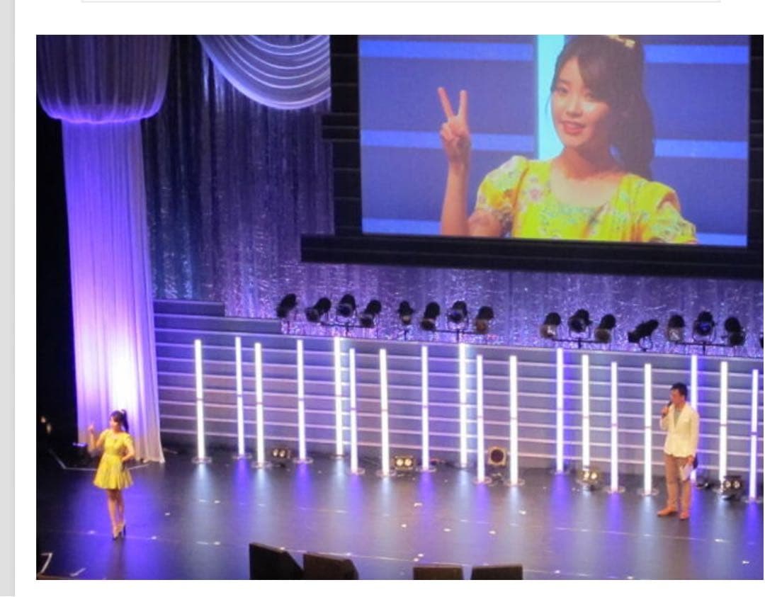 IU 2013 ファンミーティング　衣装ワンピース