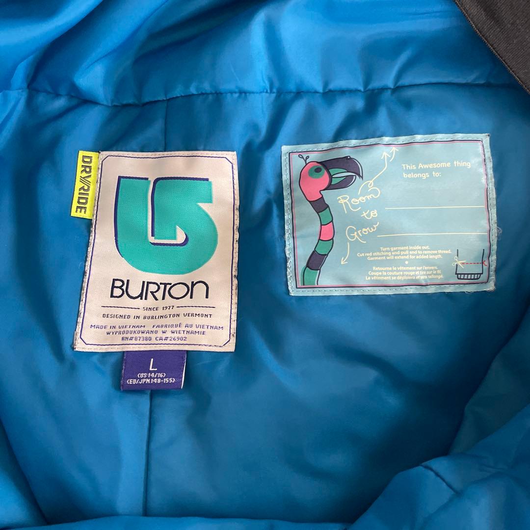 Burton スキーウェアセット（子ども用） 上着XL/パンツL