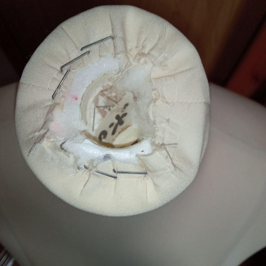 ホワイト マネキン 布製 金属スタンド❺