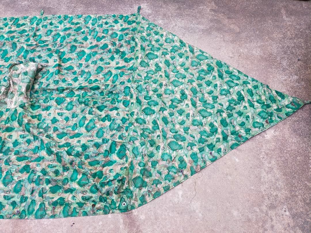 【デッドストック】トルコ軍幕 ２枚セット パップテント ⑤・⑥