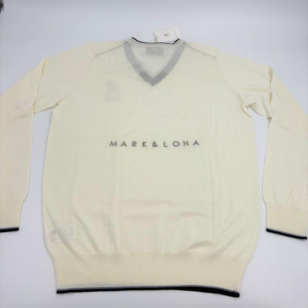新品タグ付き　MARK&LONA マークアンドロナ ニット　アイボリー 673
