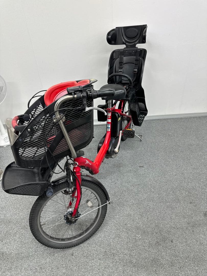 3人乗り対応電動自転車　ブリヂストンアンジェリーノ チャイルドシート付き　お得
