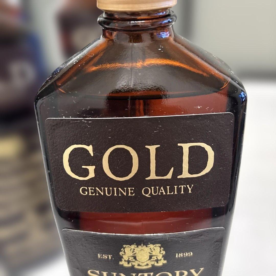 古酒Suntory Whisky Gold Blended 4本セット❗️旧ボトル