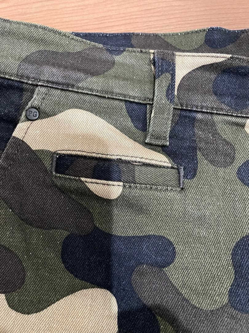 美品PEARLY GATES パーリーゲイツ　カモフラージュパンツ サイズ4