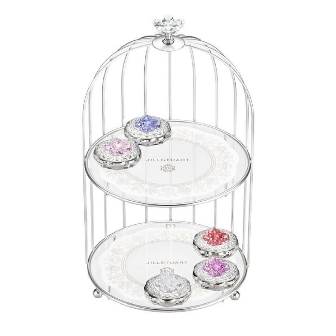 JILLSTUART ★ 鳥かごデザインのオリジナル２段式コスメトレイ
