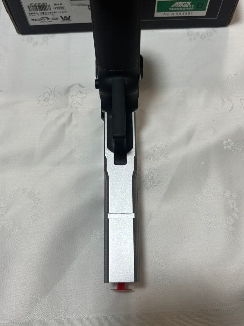 【ウエスタンアームズ】バーストプレシジョン BS45 オールシルバー WA