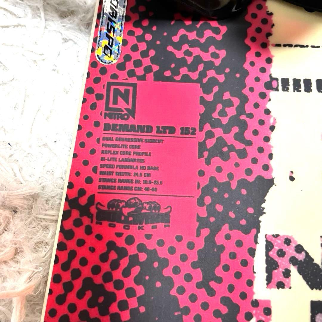 2点セット NITORO demand 152cm バイン SALOMON