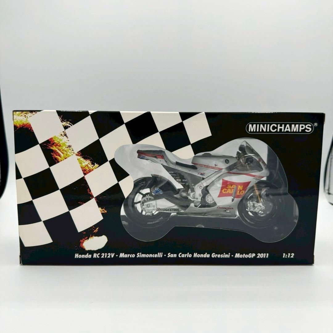 ミニチャンプス 1/12 HONDA RC212V 2011 シモンチェリ