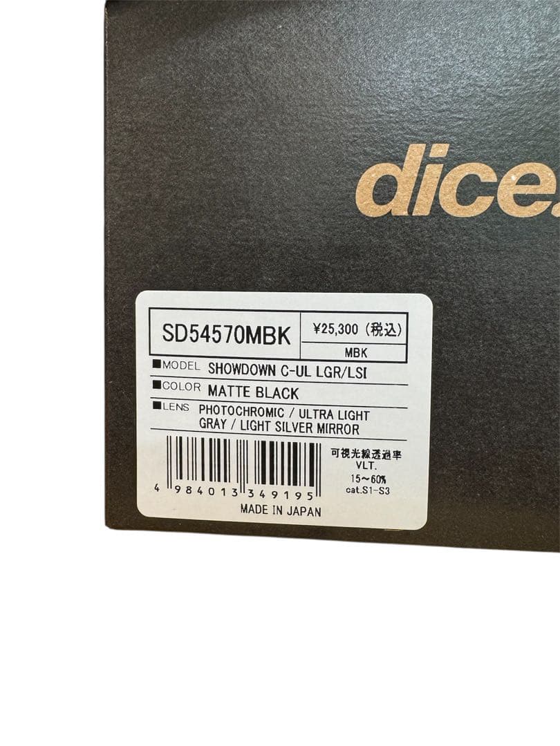 DICEダイス ショーダウン スノーボードゴーグル