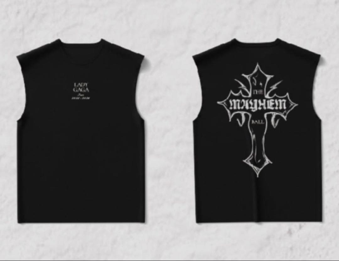 Lady Gaga Mayhem Ball ツアーTシャツ　Mサイズ