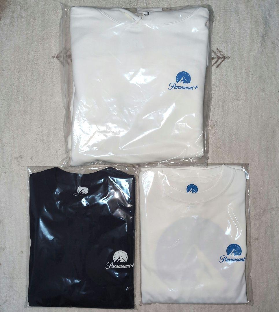 【非売品　新品未使用】Paramount+ パラマウント　パーカー　ロンT2枚