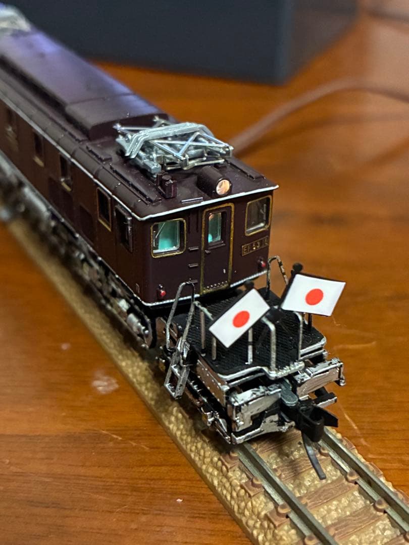 EF53-16電気機関車お召し指定機　マイクロエース ライト点灯動力動作確認済