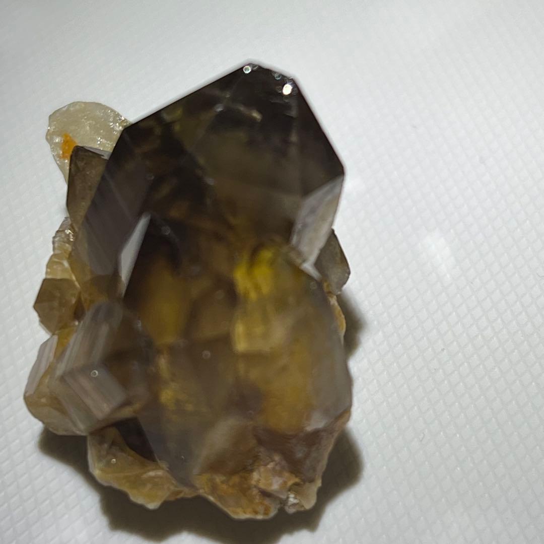 パキスタン産　スモーキークォーツ原石クラスター　天然石黒水晶　6点セット