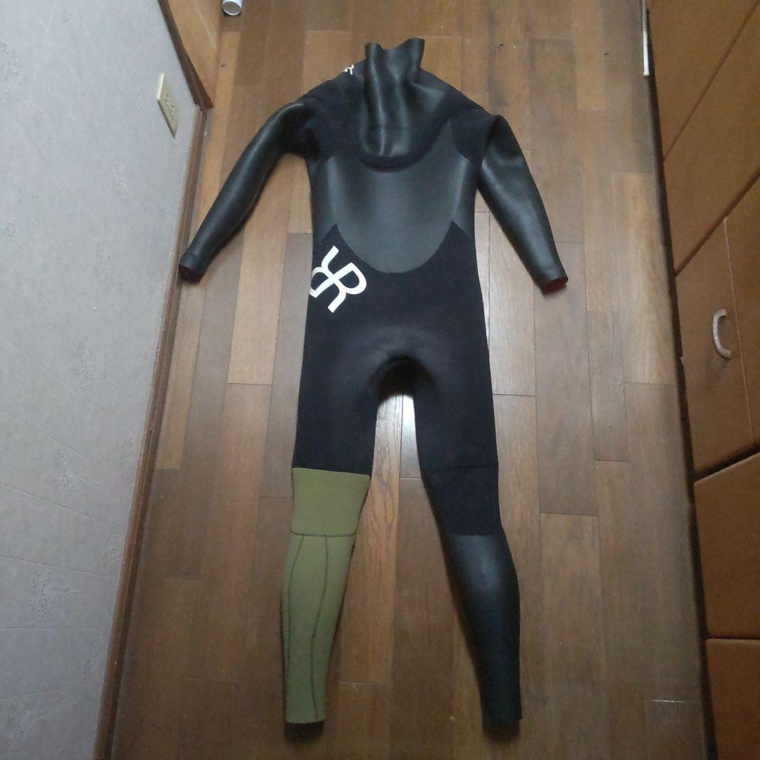 RASHウエットスーツ セミドライ DRAGON 5ミリ3ミリ