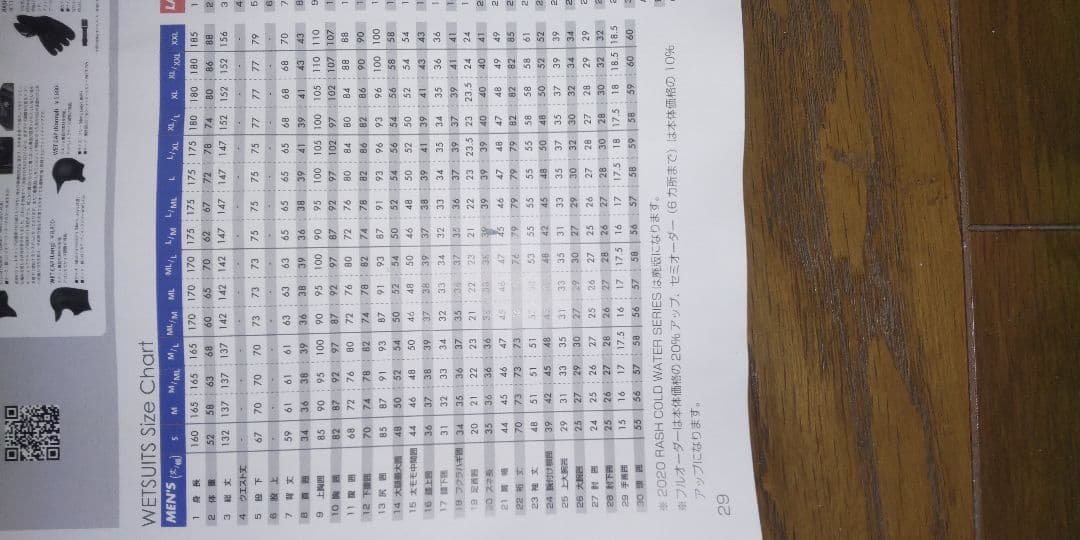 RASHウエットスーツ セミドライ DRAGON 5ミリ3ミリ