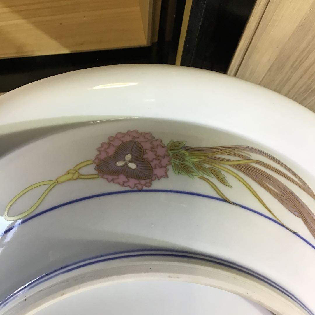 雛の図　大皿　皇后陛下￼御麗筆　　　B2