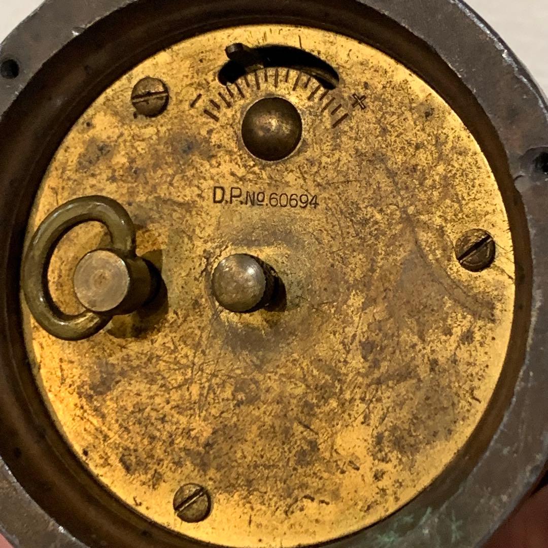 稀少❗️戦前 手巻き時計 鳩時計 置き時計 アンティーク時計 ビンテージ時計